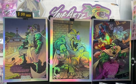 “Koatl”, el superhéroe creado por el ilustrador potosino Yair Artz, llega en cómic a la Feria del Libro de la UASLP