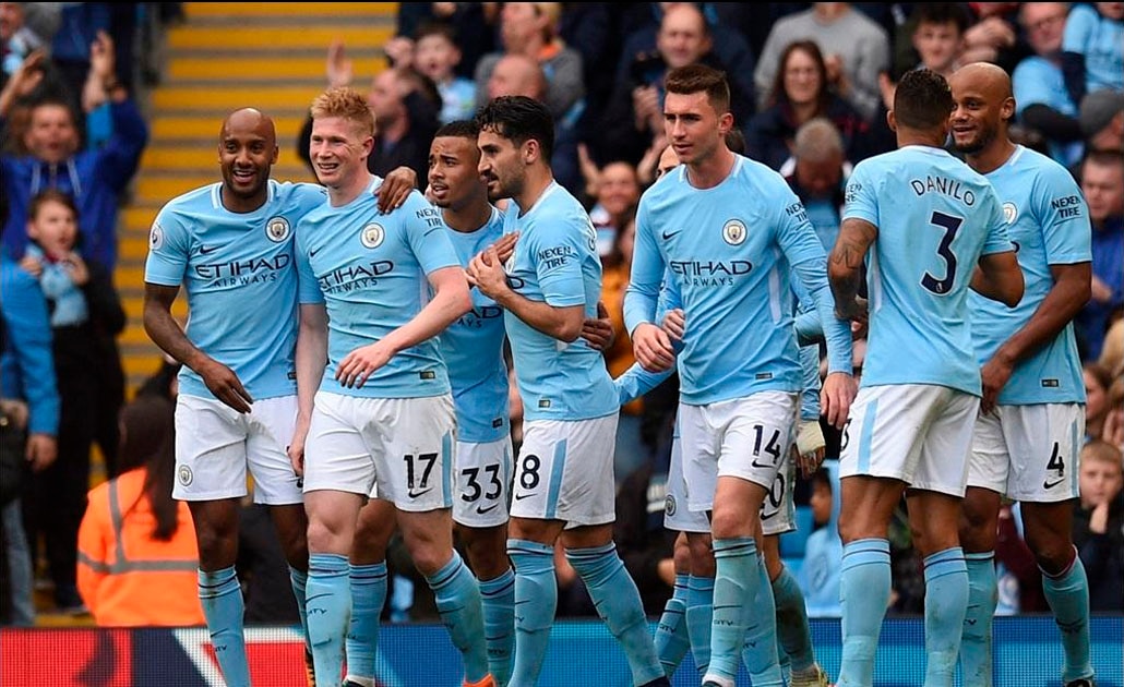 Campeón Manchester City golea al Swansea