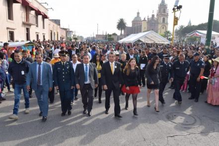 Soledad celebró tradicional desfile revolucionario