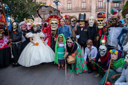 Continúan en SLP las actividades de Xantolo con gran afluencia de personas