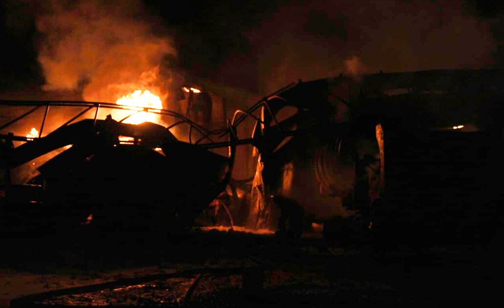 Tras explosión, empresa de asfalto permanece clausurada 