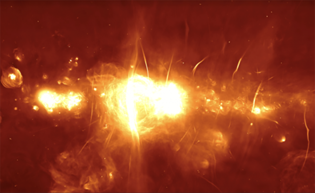 Captan la imagen más clara del centro de la Vía Láctea