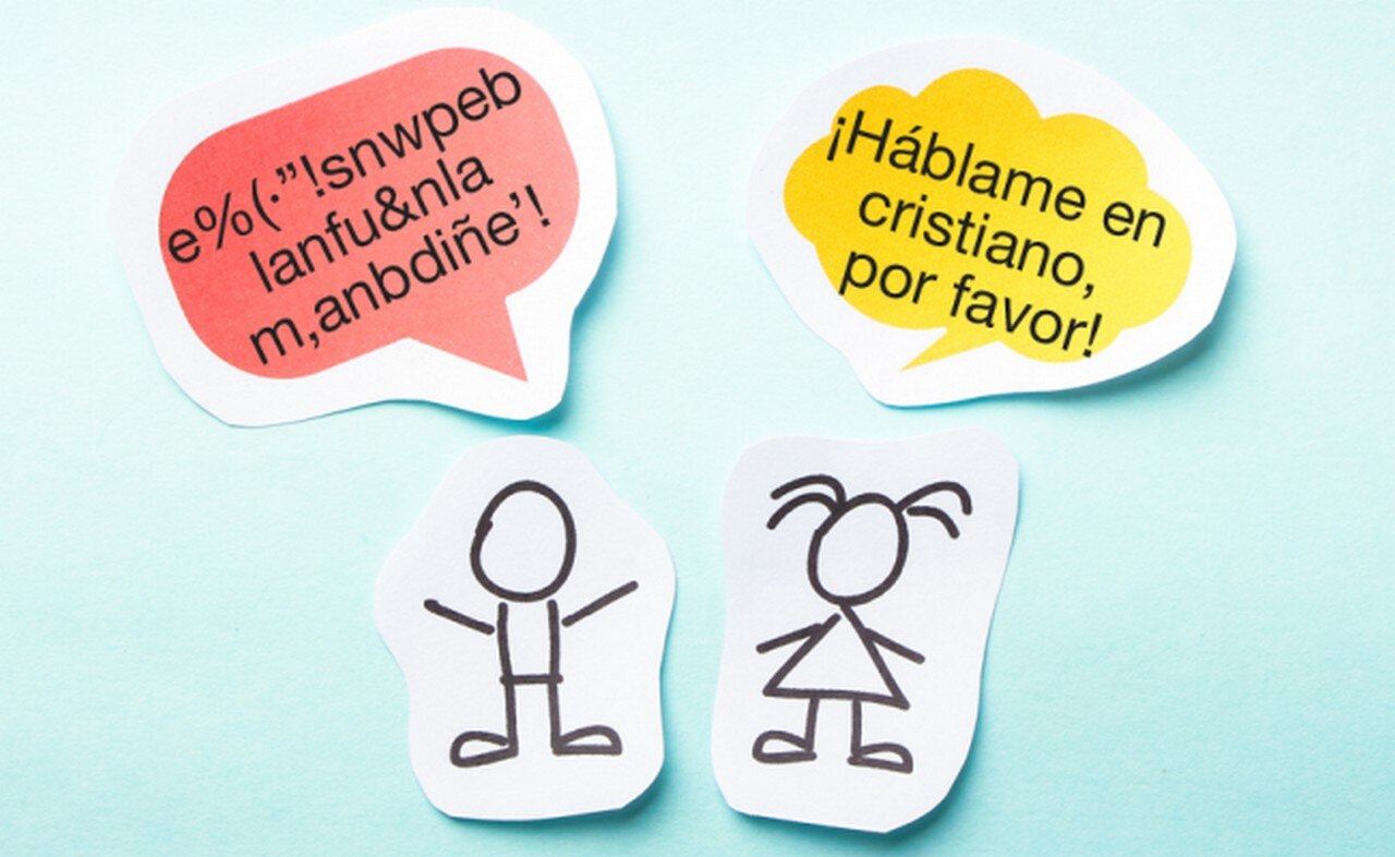 ¿Por qué decimos "A mí háblame en cristiano"?