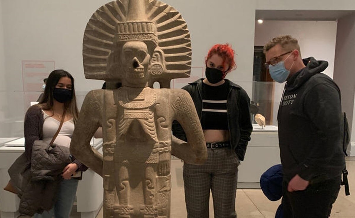 La Aposteosis Huasteca actualmente es exhibida en un museo de Nueva York, EU.