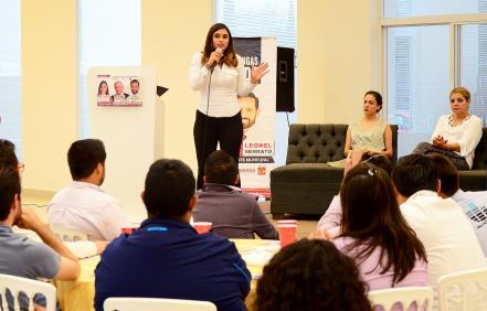 Jóvenes, papel protagónico en las elecciones: Aguilar Correa