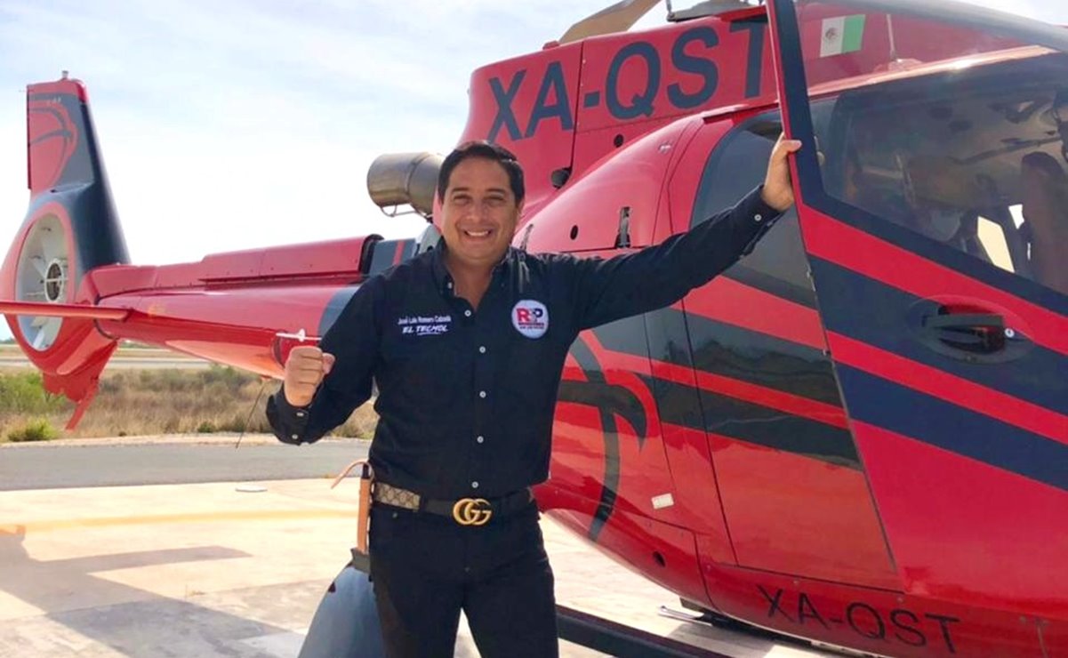 Helicóptero del Tekmol, entre los motivos de multa de 18.8 mdp contra RSP