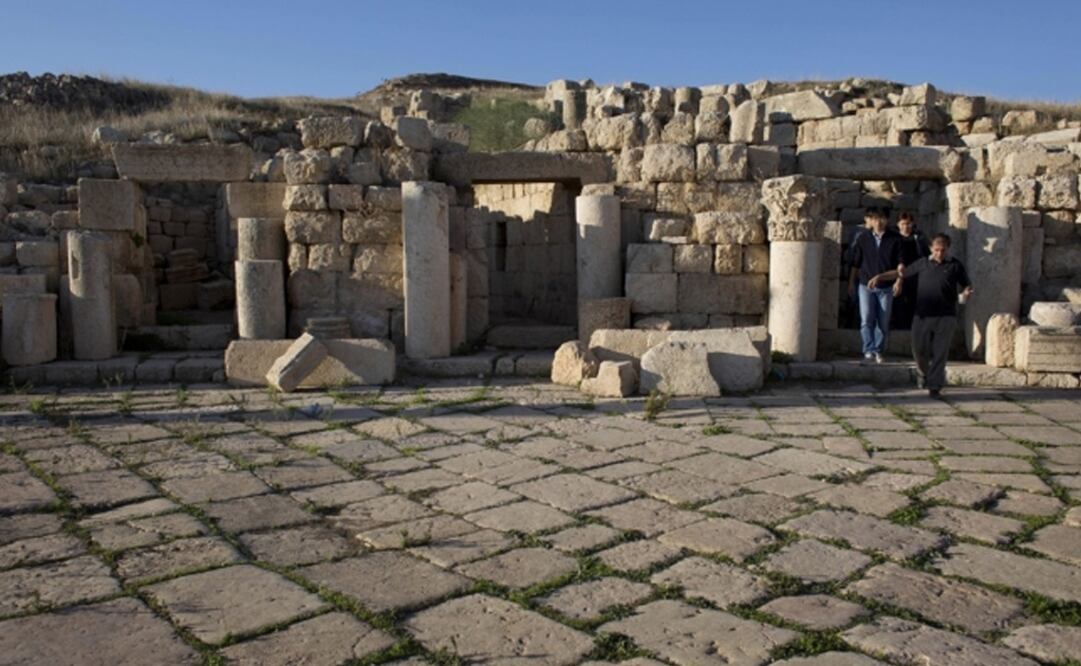 Las ruinas de Gerasa, el lugar donde apuñalaron a tres turistas mexicanos. Foto: Archivo