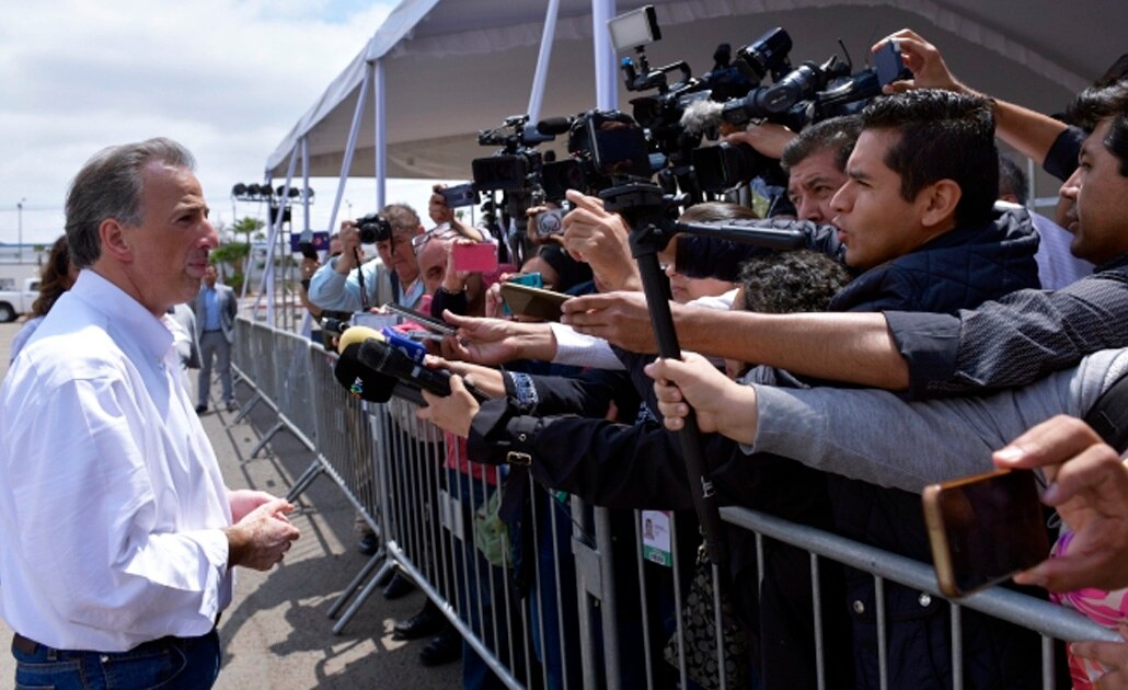 "Somos los más ch... para este debate": Meade
