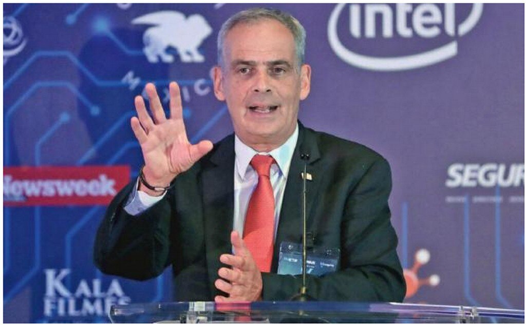 Durante la IX edición de la Cumbre de Seguridad y Tecnología, Jonathan Peled advirtió que el terrorismo llegará a América Latina, tarde o temprano. (LUIS CORTÉS/ELUNIVERSAL)