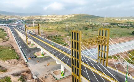 Inaugura Ricardo Gallardo la Vía Alterna Sur en San Luis Potosí; reducirá tráfico de la carretera 57