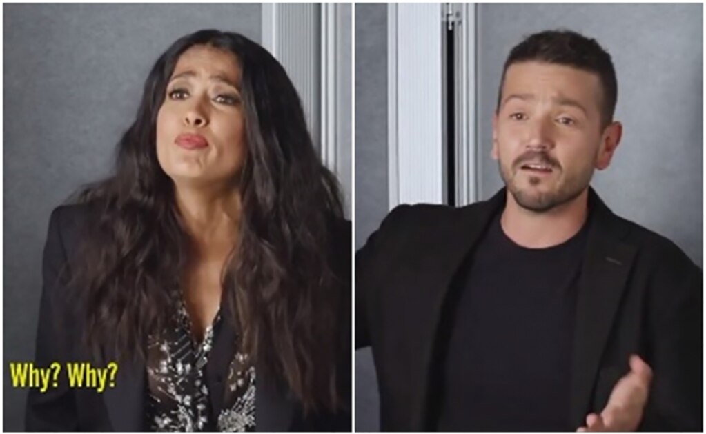 Salma Hayek y Diego Luna cuestionan a "Star Wars: The Rise of Skywalker"