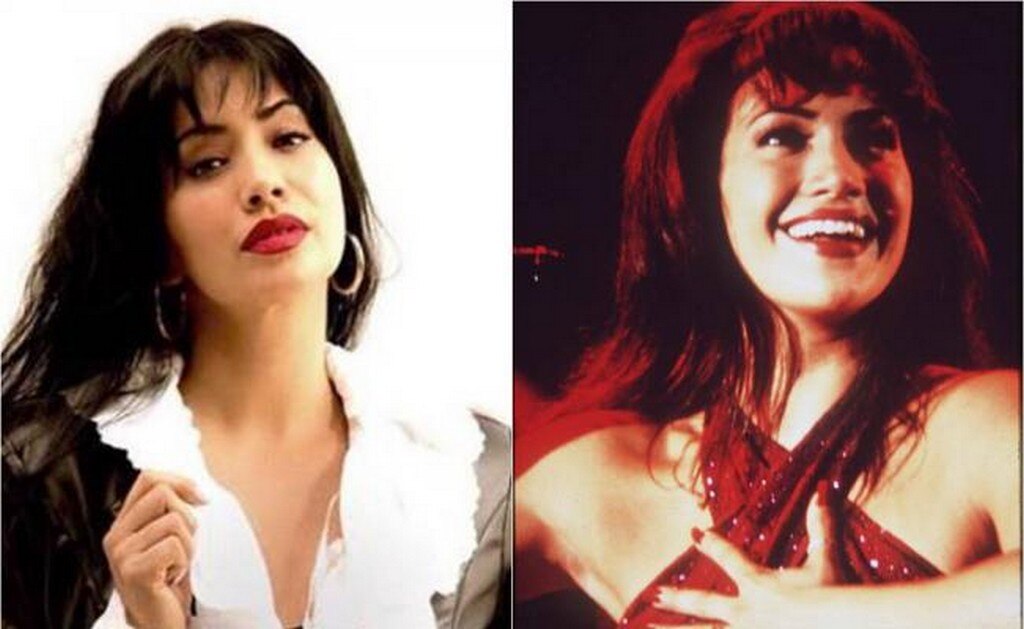 Maya Zapata sorprendió con su parecido a Selena, igual que J. Lo FOTO: INSTAGRAM Y ARCHIVO
