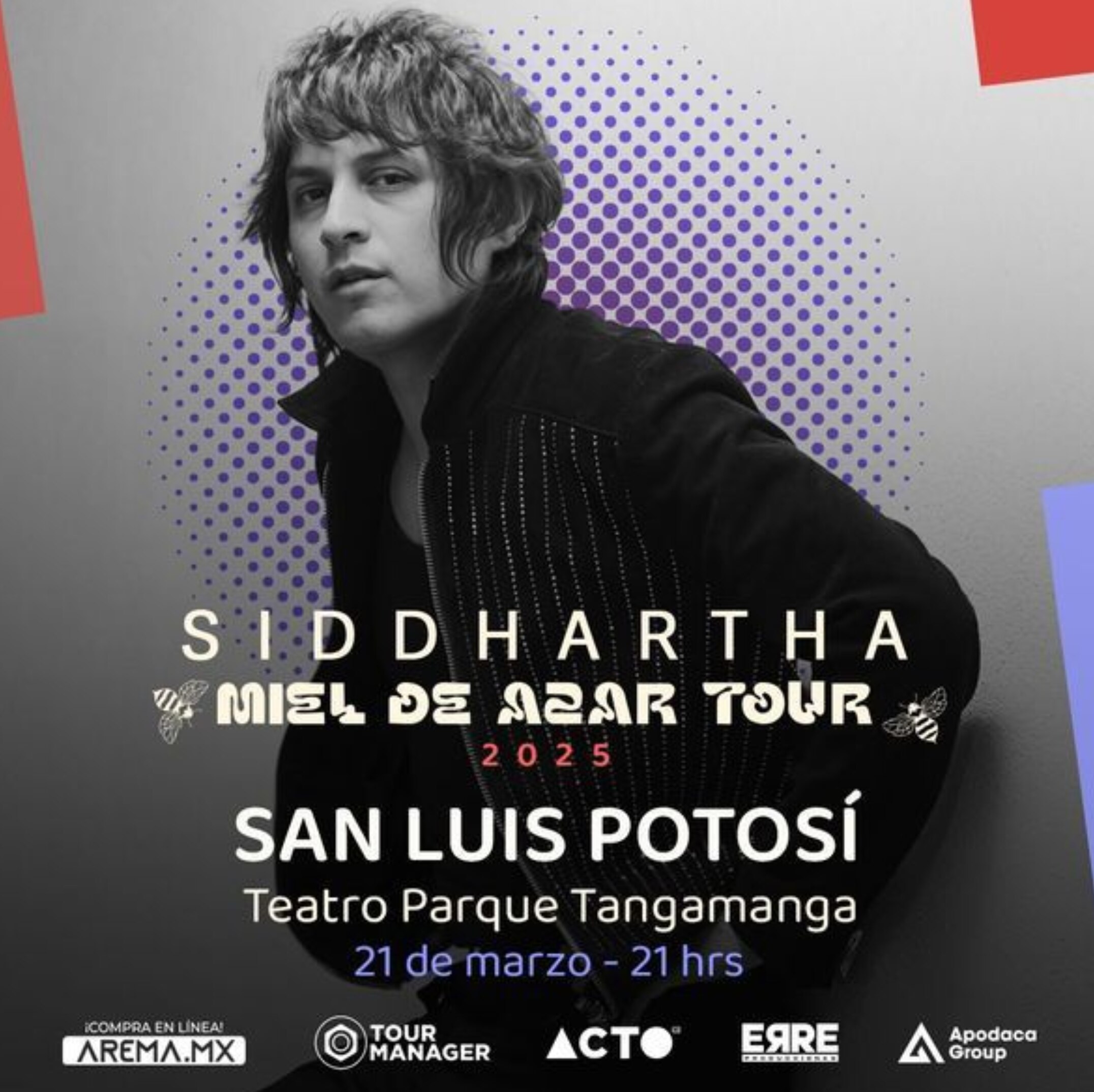 Los boletos para el concierto de Siddartha en SLP ya están a la venta. Foto: Especial.