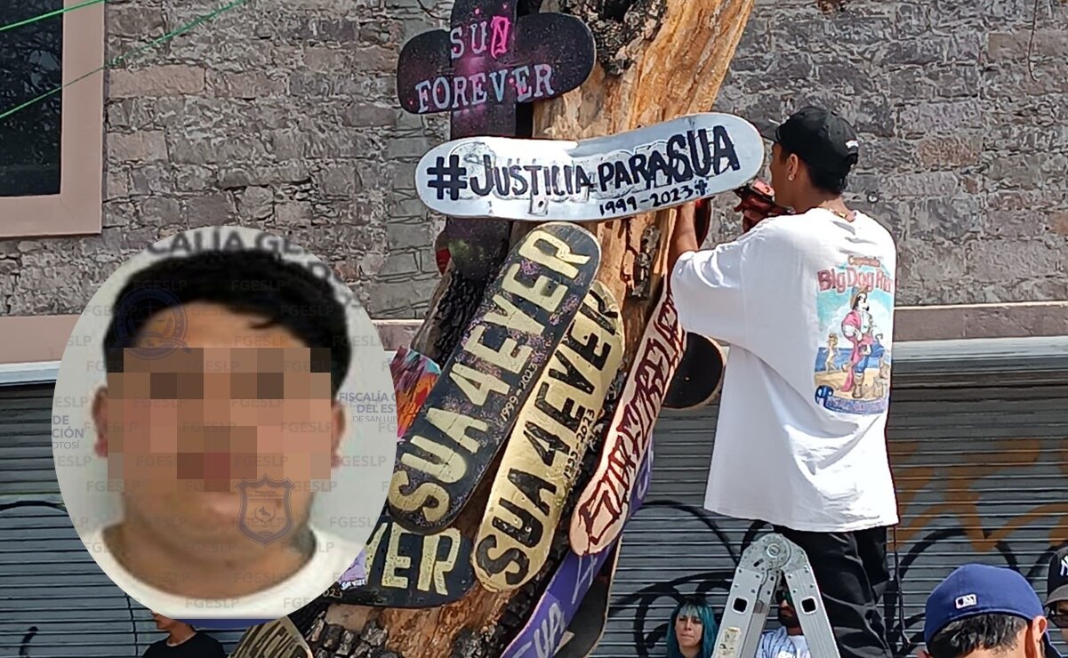Detienen a presunto homicida del joven skate Sua Jocsan, apuñalado en avenida Carranza de SLP en 2023