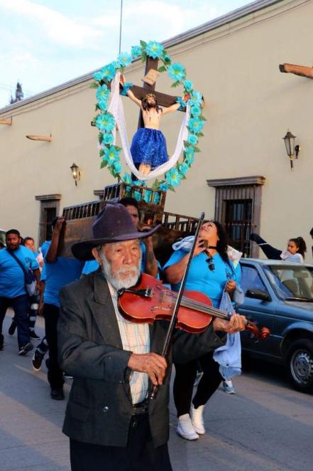 Declaran Patrimonio Cultural del Municipio a Procesión de los Cristos en Villa de Pozos, SLP