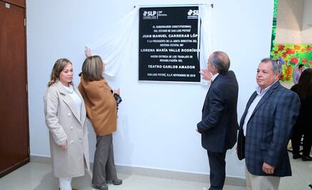 DIF estatal rehabilitó Teatro Carlos Amador