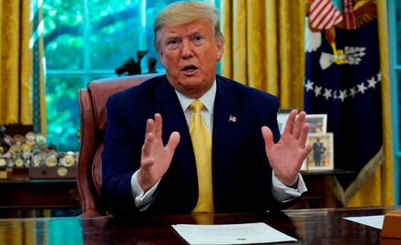 "Ganaremos" la batalla de la destitución, dice Trump