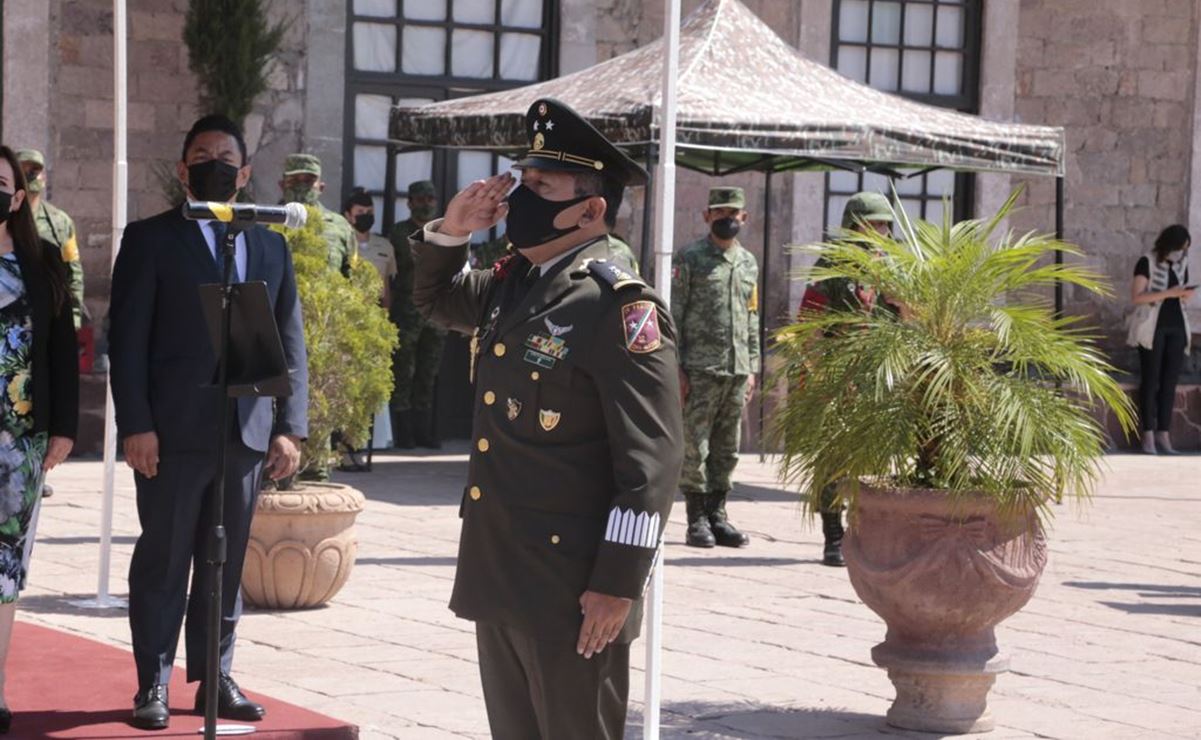 Rinde protesta Guzmar Ángel González como director de academia de la Guardia Nacional