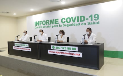 SLP registró 78 nuevos contagios de Covid-19 en 24 horas