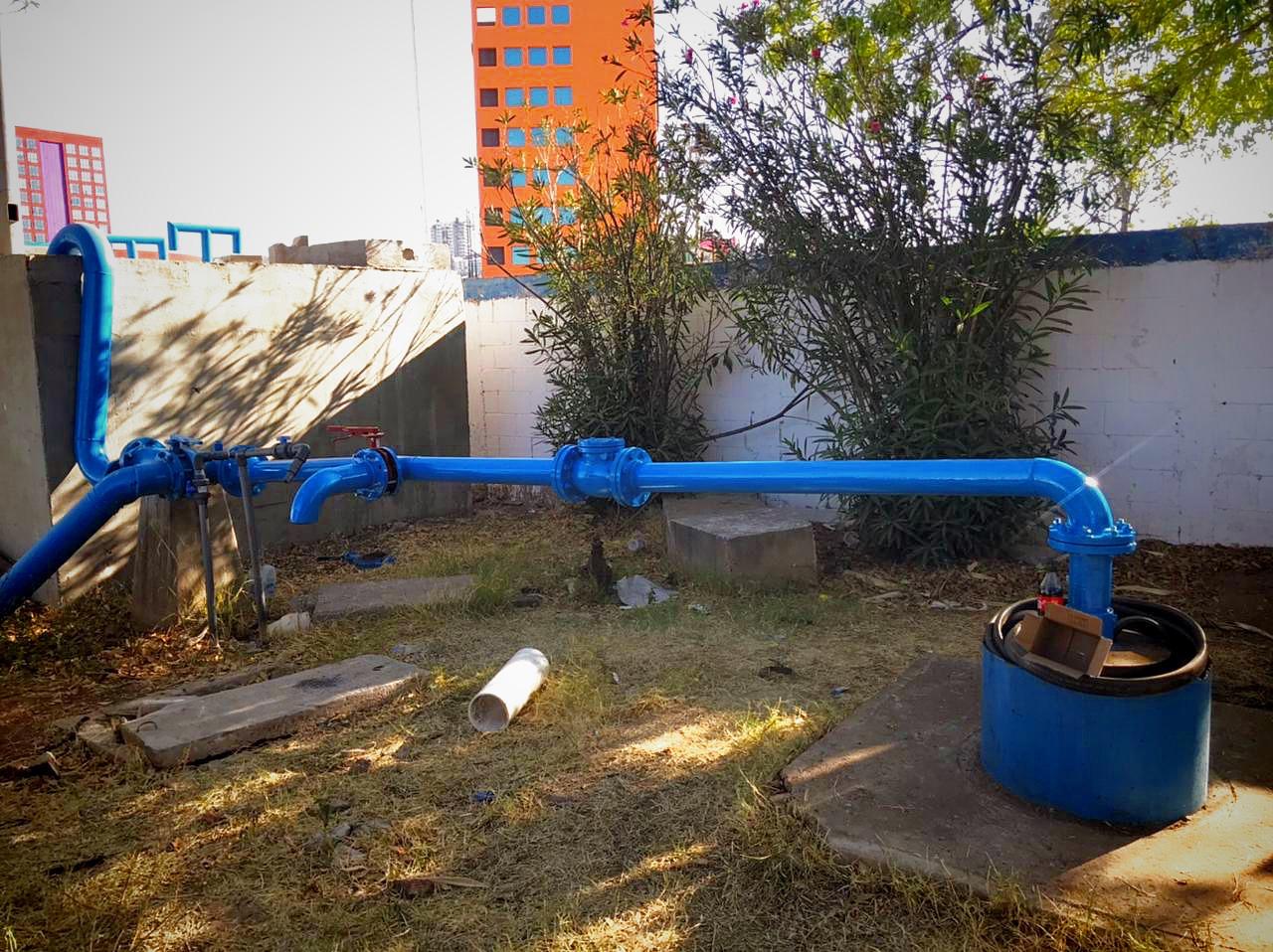 Para enfrentar escasez de agua por fallas en El Realito, Interapas rehabilita pozo