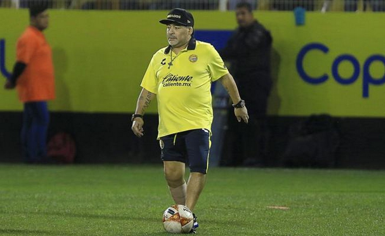  Maradona en depresión por problemas personales