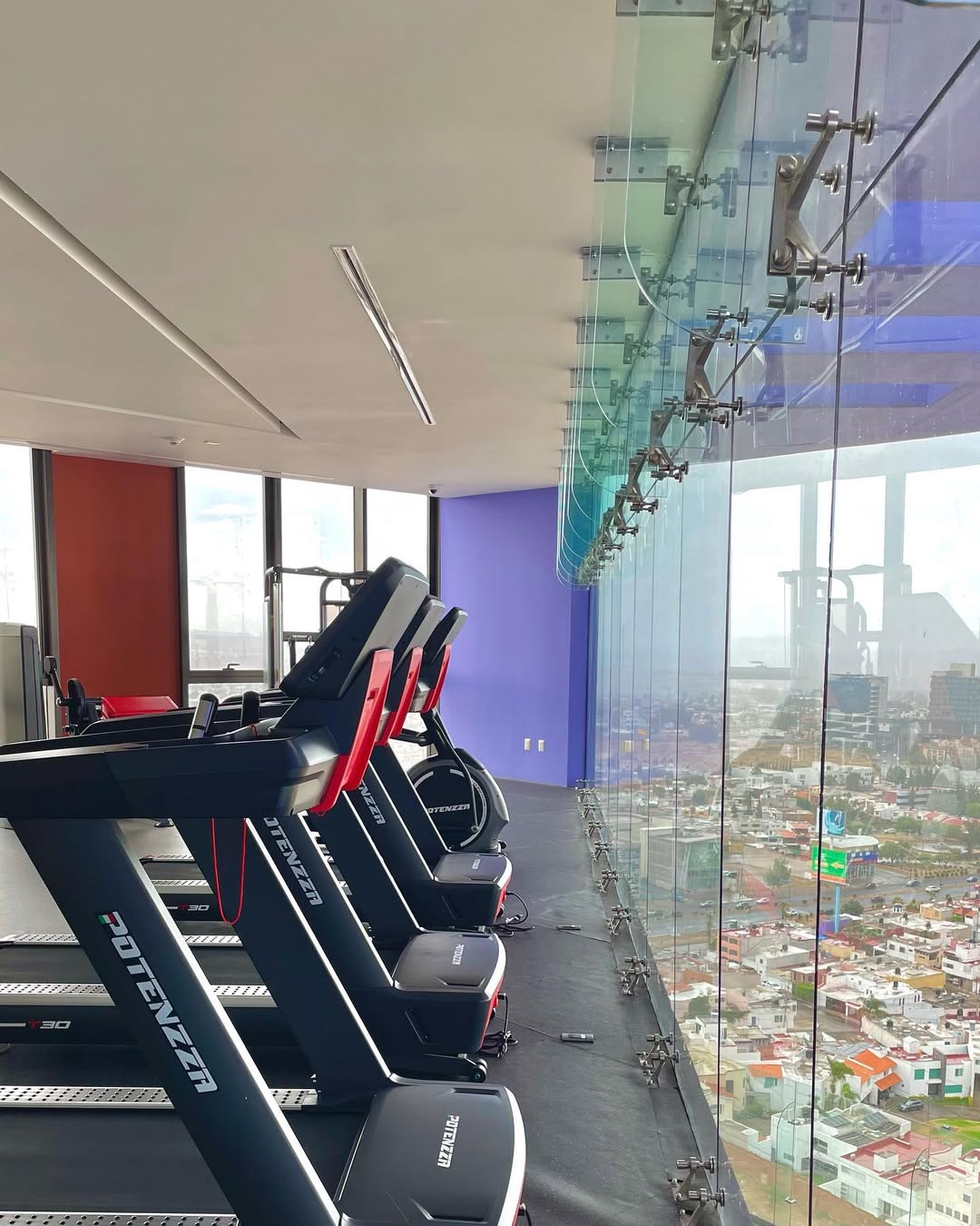 Gimnasio residencial. Foto: Instagram, tangente52