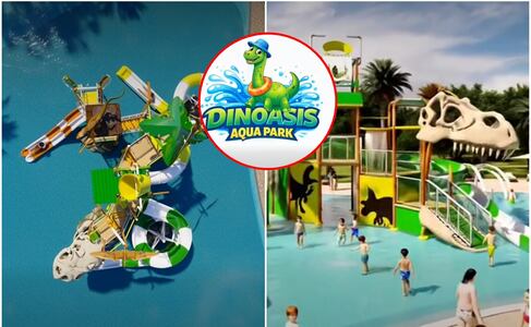 ¡Adiós, Splash! Llega Dinoasis Aqua Park: así será el nuevo balneario de San Luis Potosí