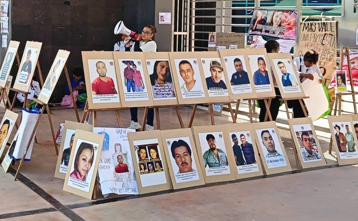 Fichas de búsqueda de personas desaparecidas en SLP. Foto: Ilustrativa Jazmín Ramírez