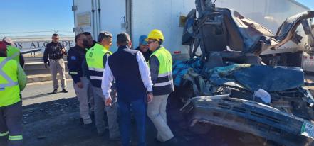 Carretera 57. Un muerto y 7 lesionados deja accidente en puente de La Pila