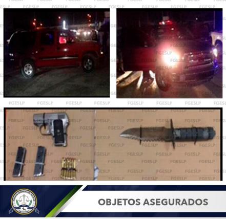 En operativo con Guardia Nacional detienen a dos sujetos armados 