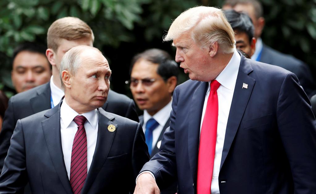 Rusia y EU acuerdan cumbre entre Putin y Trump