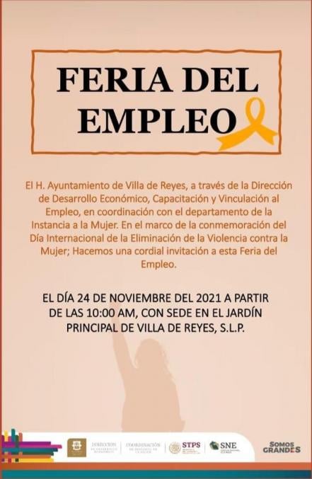 Habrá jornada de reclutamiento exclusiva para mujeres en Villa de Reyes este 24 de noviembre