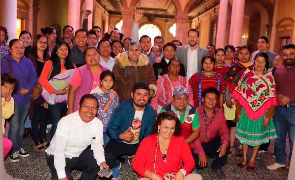 Pueblos indígenas piden ratificación de Zenón Santiago Cervantes como titular de UMAP