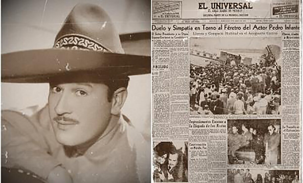"Pedro Infante ha muerto", la noticia que conmocionó a México en 1957. Fotos: El Universal