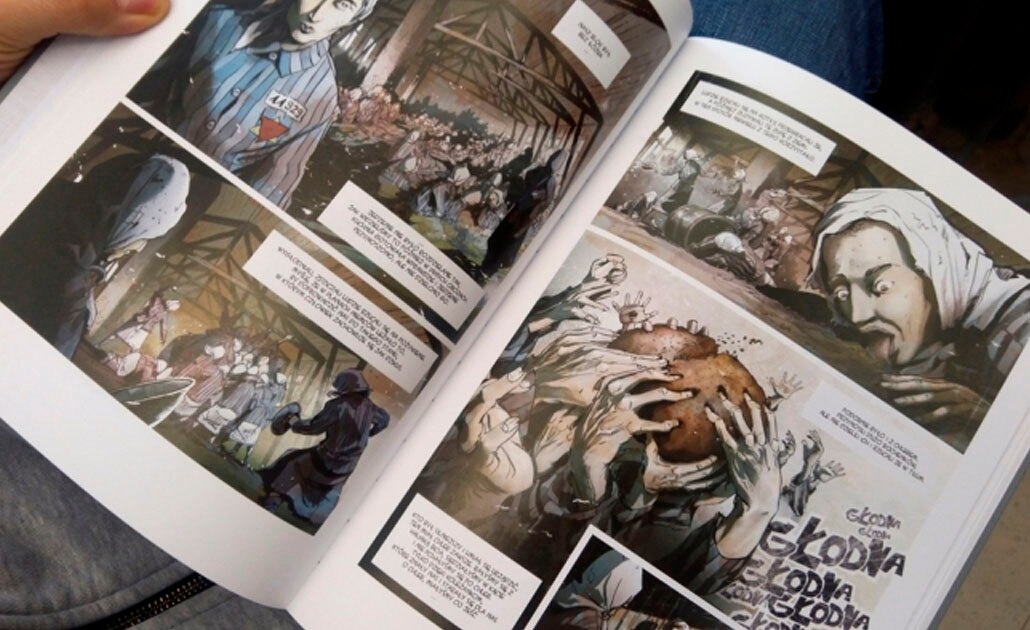 Sobrevivientes narran en novela gráfica el horror del Holocausto