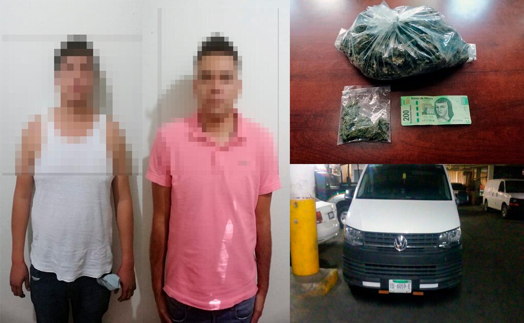 Aseguran a dos por posesión de droga, intentaron sobornar a los agentes 