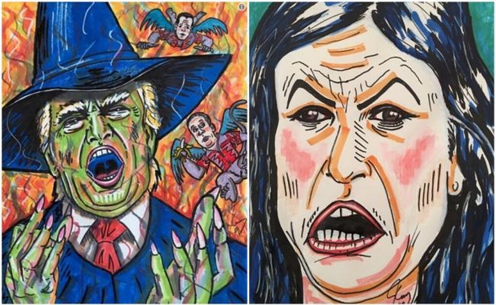 Algunos en Twitter denunciaron a Jim Carrey de humillación debido al poco favorecedor retrato. (FOTOS: Tomadas de Twitter)