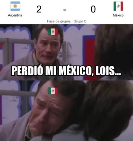 Qatar 2022. México pierde contra Argentina y los memes no se hicieron esperar