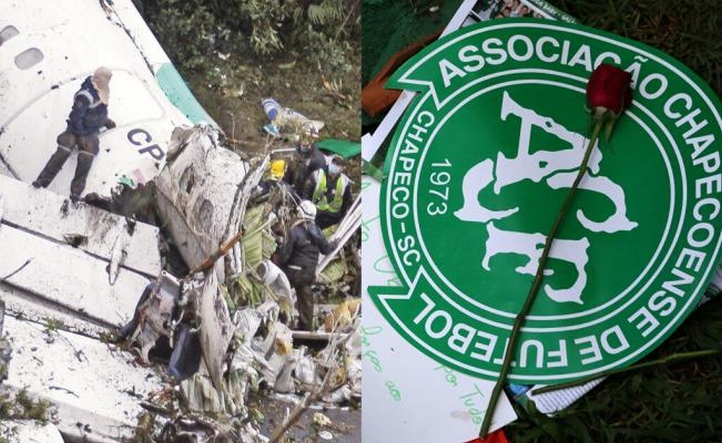 AGENCIAS. Accidente Chapecoense