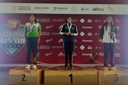 Ya hay oro, plata y bronce para atletas potosinos en los Juegos CONADE 2023