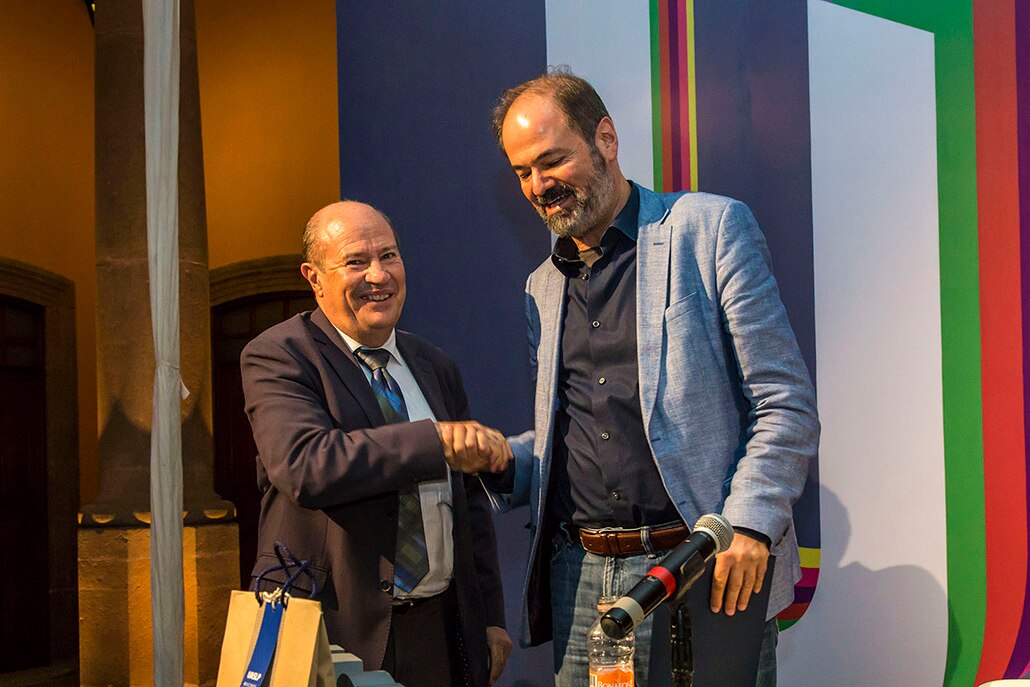 Juan Villoro presentó en FNL UASLP su obra “La utilidad del deseo”