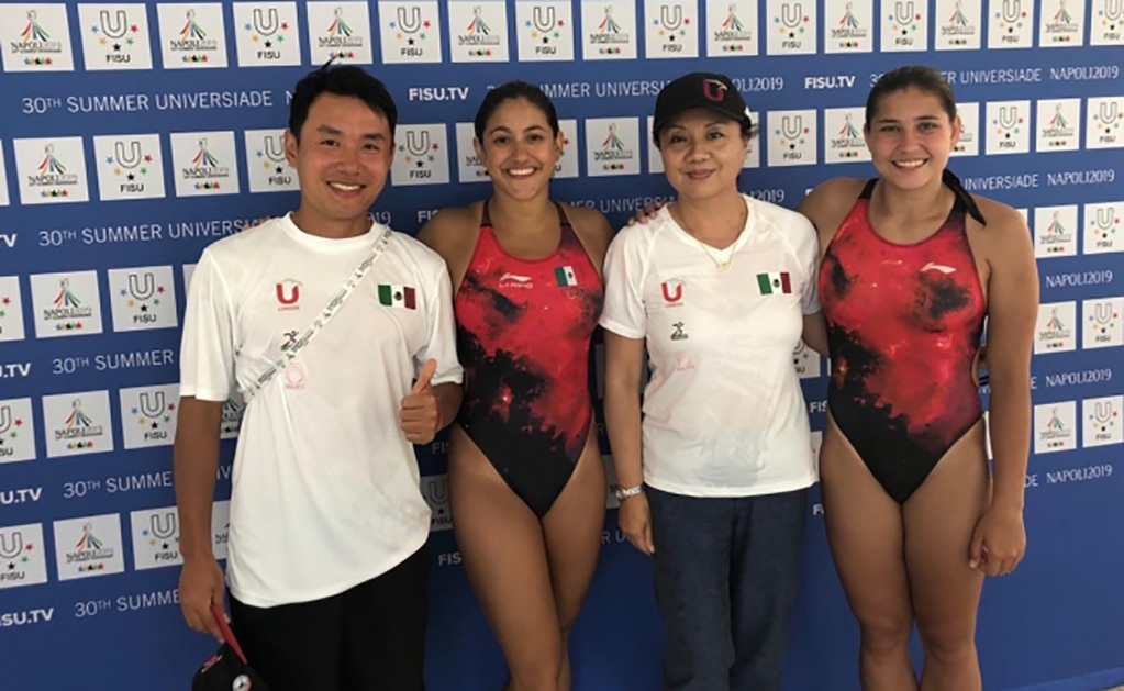 Mendoza y Hernández obtienen medalla de oro en Universiada Mundial