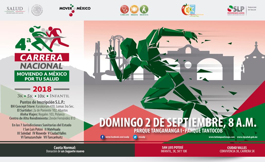 Invitan a participar en cuarta edición de la carrera nacional por la ...