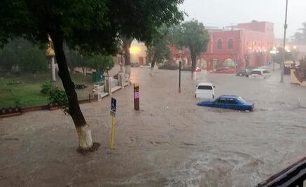 Más de 100 establecimientos comerciales afectados por lluvias en Matehuala