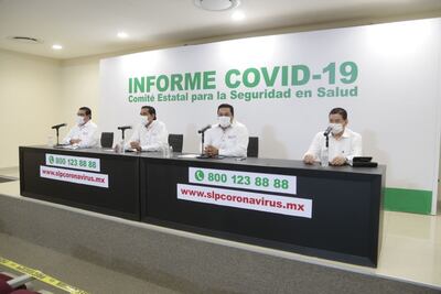 SLP suma 39 contagios y cuatro defunciones por Covid-19