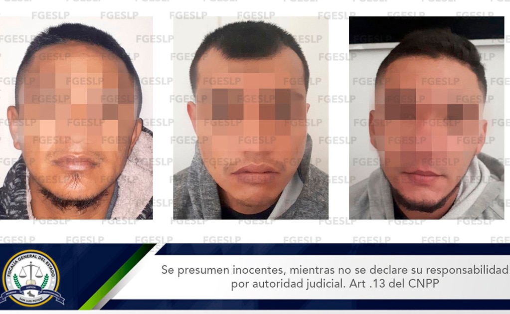 Capturan a tres en Santa María del Río, traían armas y droga 