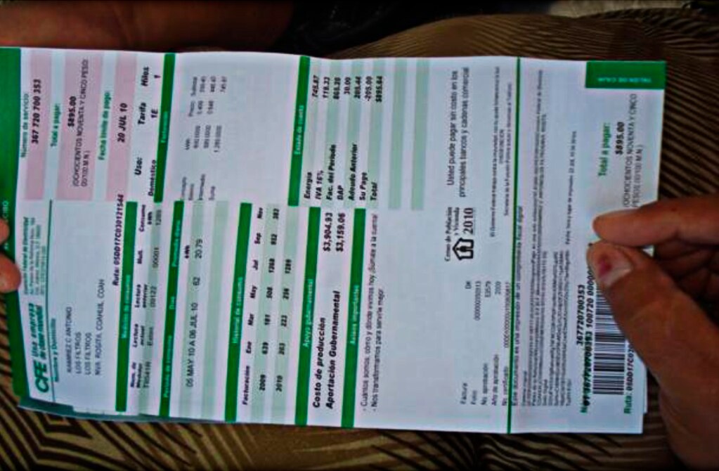 Tarifas de CFE pega directo a economía de ancianos