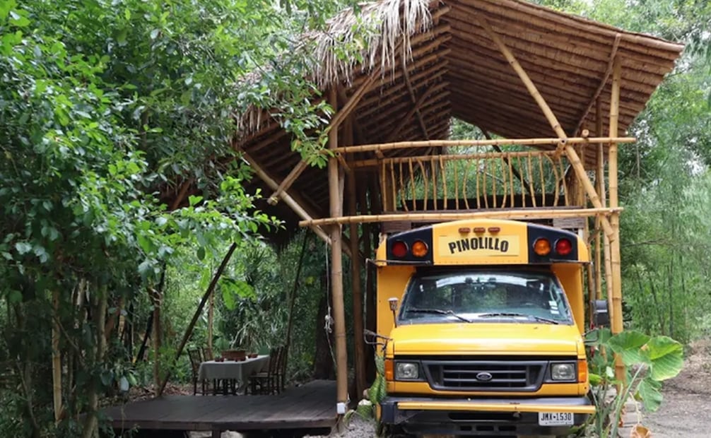 Camper en el rancho Tansajib. Foto: ranchotansajib.com