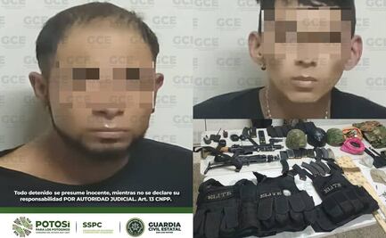 Caen dos objetivos criminales de una célula delictiva generadora de violencia en La Pila, SLP
