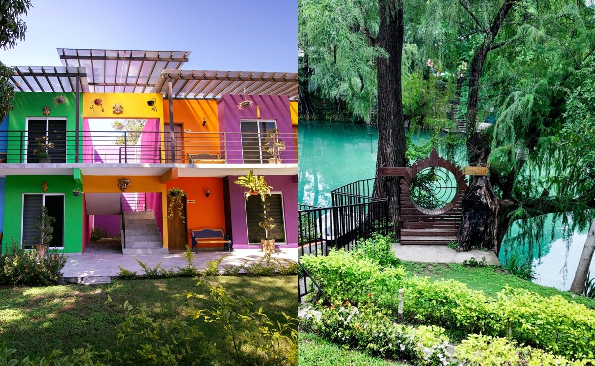 Escápate a este hotel con un río privado de la Huasteca Potosina. Fotos: Facebook, Hotel Tayha